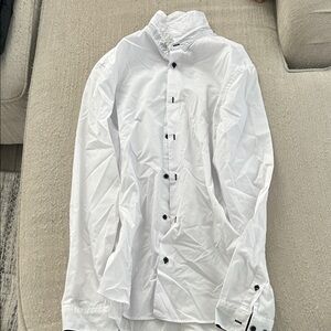 Men's White Button-Up shirt